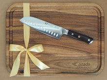 Laden Sie das Bild in den Galerie-Viewer, Geschenkpaket (Schneidebrett Nussbaum + 87-STEAKart Messer nach Wahl)