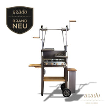 Laden Sie das Bild in den Galerie-Viewer, azado Grill El Jefesito 60x40cm mit Gaselement