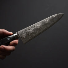 Chargez l'image dans la visionneuse de la galerie, Klinge des ISSHO TABERU Gold Damast Gyuto mit 101 Lagen rostfreiem Damast