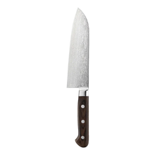 Carica l'immagine nel visualizzatore di Gallery, ISSHO TABERU Gold Damast Kamagata Kochmesser 170mm