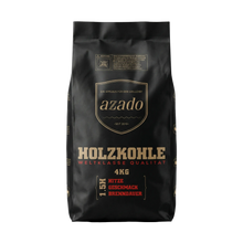 Laden Sie das Bild in den Galerie-Viewer, azado Holzkohle Original 4kg (Buchenholz)