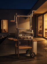 Laden Sie das Bild in den Galerie-Viewer, azado Grill El Jefesito 60x40cm mit Gaselement