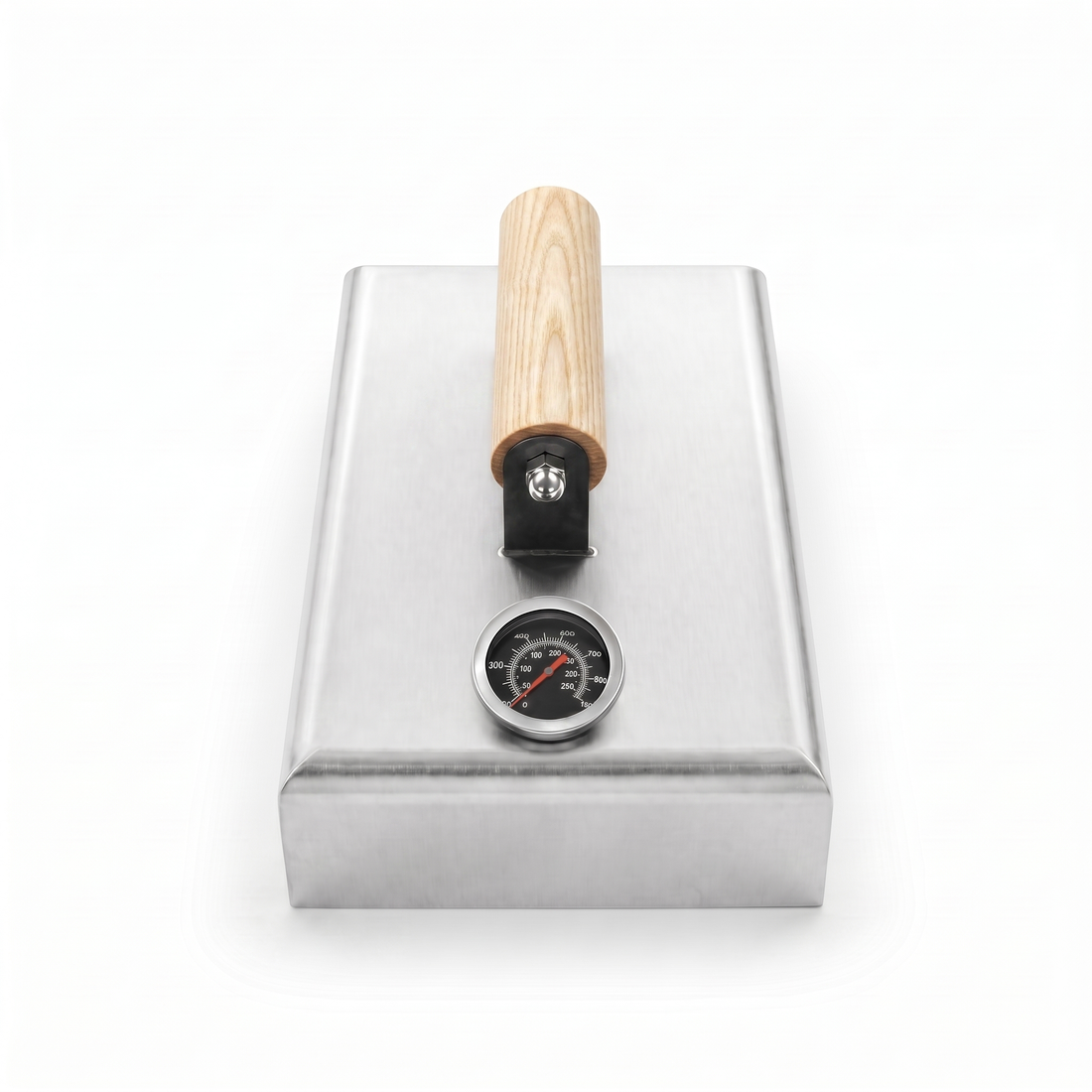 Cornel Gardeckel / Kohleretter aus Edelstahl mit Thermometer