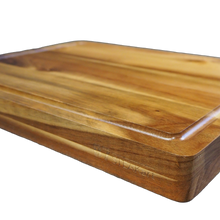 Laden Sie das Bild in den Galerie-Viewer, 87-STEAKart Schneidebrett mit Saftrinne