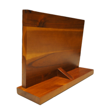 Laden Sie das Bild in den Galerie-Viewer, 87-STEAKart Magnet-Messerblock (Akazienholz, 30.5 cm, Magnetisch, Massiv)