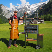 Laden Sie das Bild in den Galerie-Viewer, azado Grill El Maestro 60x40cm mit Gaselement