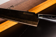 Laden Sie das Bild in den Galerie-Viewer, 87-STEAKart Damast Chefmesser