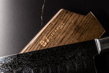 Laden Sie das Bild in den Galerie-Viewer, 87-STEAKart Damast Santokumesser