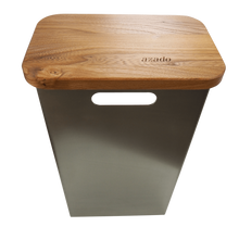 Laden Sie das Bild in den Galerie-Viewer, Chromstahlabdeckung Gasflasche - azado Ag