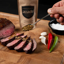 Laden Sie das Bild in den Galerie-Viewer, Chimichurri-Geschenkset (2x Chimichurri + Keramikdose) - Azado AG