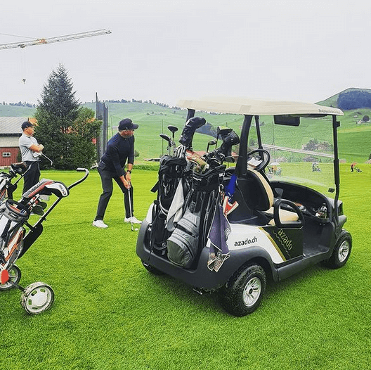 azado gewinnt die Golfcart Trophy in Gonten