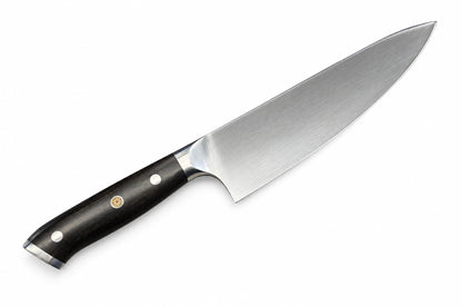 azado Chefmesser AZ301, Rückseite der Klinge und Griff