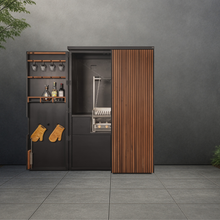 Laden Sie das Bild in den Galerie-Viewer, Aussenküche "la Maleta" mit el Maestro 60x40cm azado Grill
