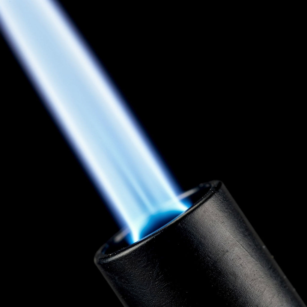 azado Premium Stabfeuerzeug - Matt-Schwarz mit Jet-Flame – Bild 2