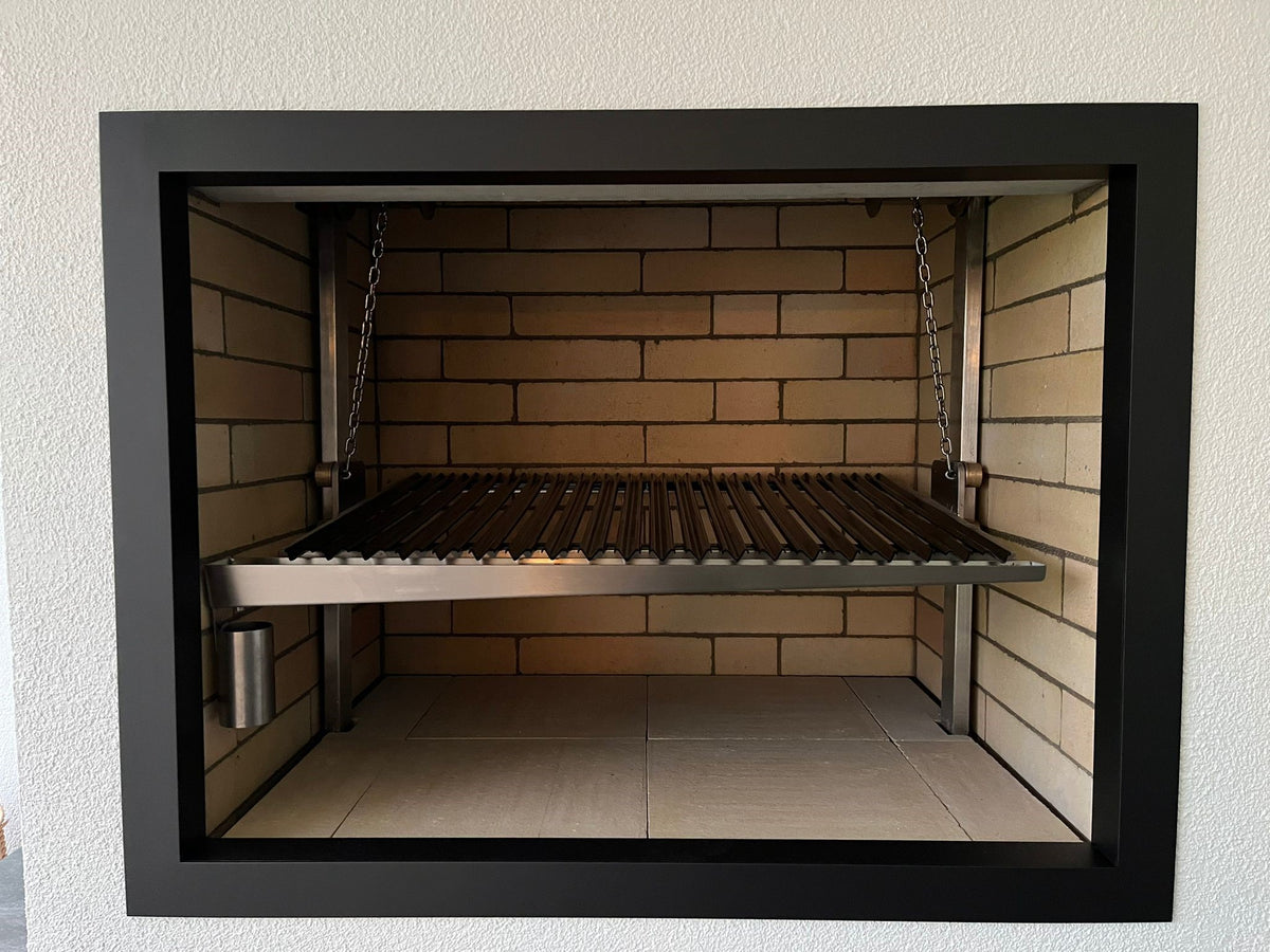 azado Cheminee Einbausatz (60x40cm) ohne Gas – Bild 2