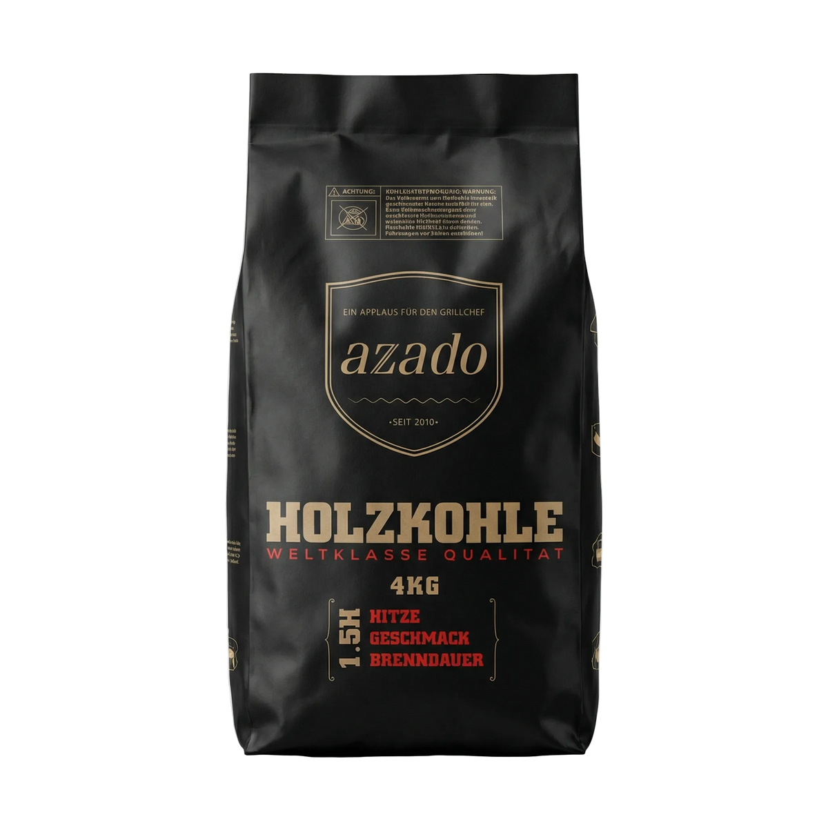 azado Grill Buchenholzkohle Original 4kg