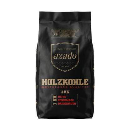 azado Grill Buchenholzkohle Original 4kg