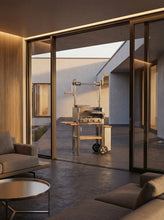 Laden Sie das Bild in den Galerie-Viewer, azado Grill El Jefesito 60x40cm mit Gaselement
