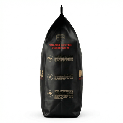 azado Grill Buchenholzkohle Original 4kg – Bild 3