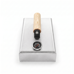 Cornel Gardeckel / Kohleretter aus Edelstahl mit Thermometer