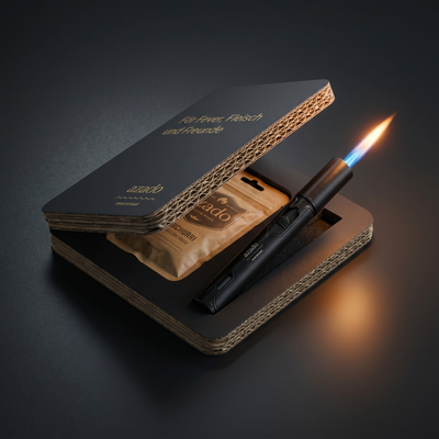 Für Feuer, Fleisch und Freunde – Grill Geschenkset