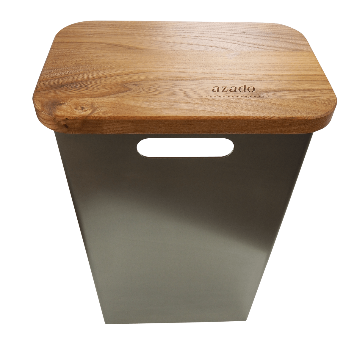 Chromstahlabdeckung Gasflasche – Bild 2
