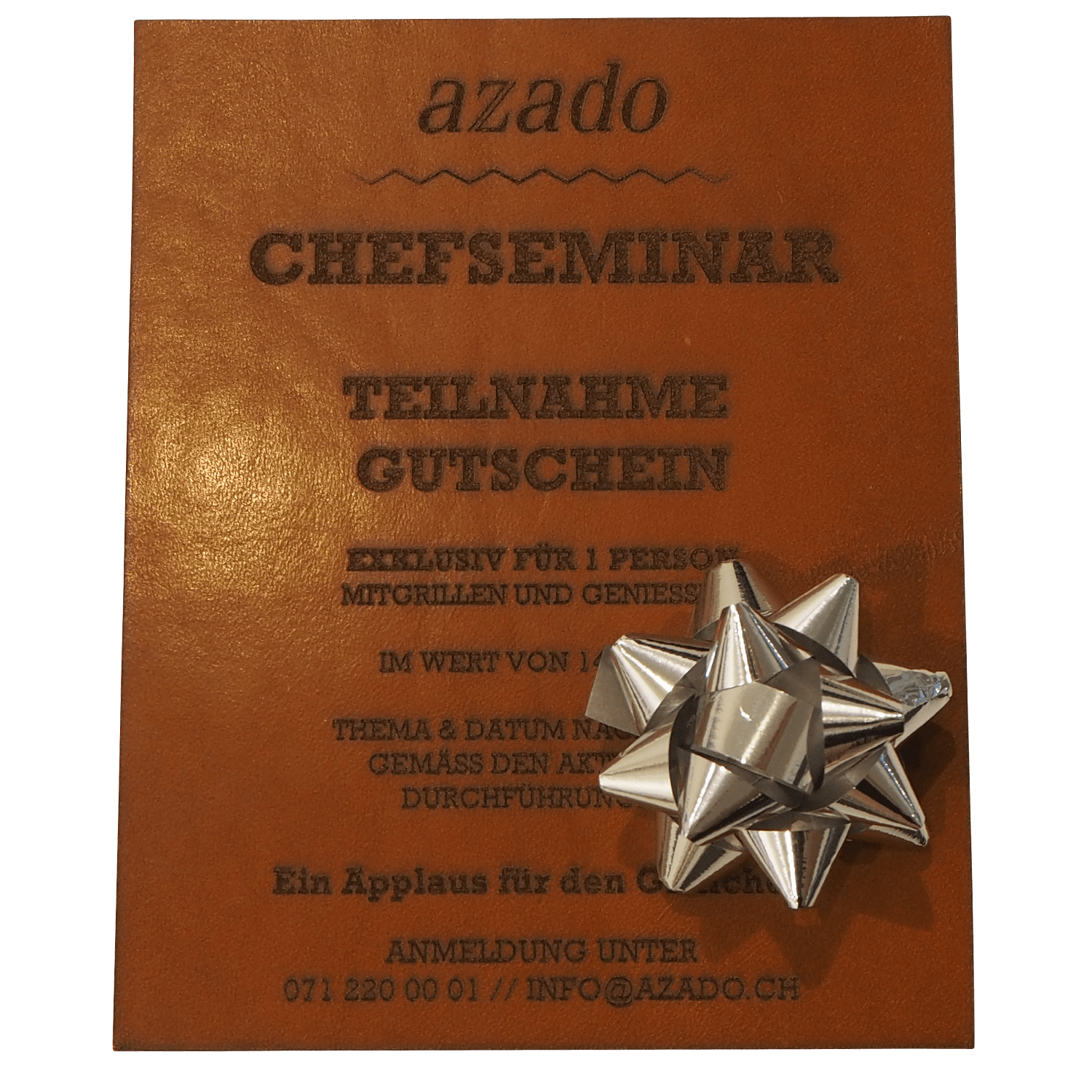Gutschein azado Chefseminar