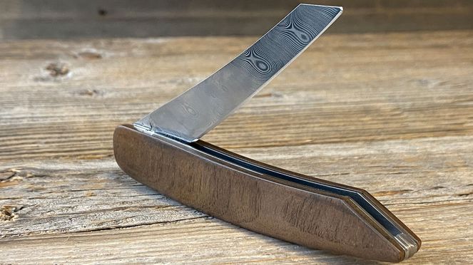 Swiss Knife Damast Taschenmesser – Bild 5