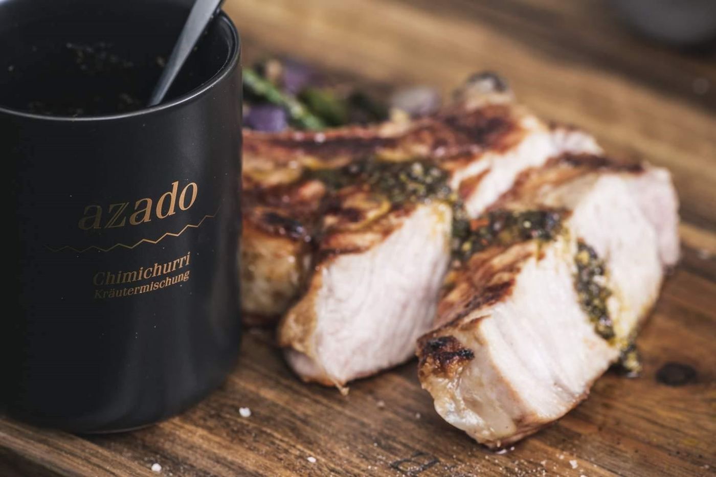 Chimichurri-Hähnchen vom Grill
